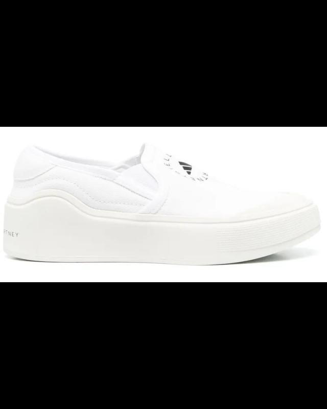 Adidas slip on sneakers white online