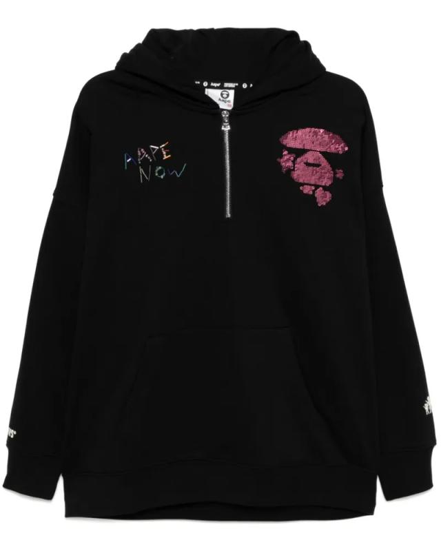 Bape hoodie schwarz sale