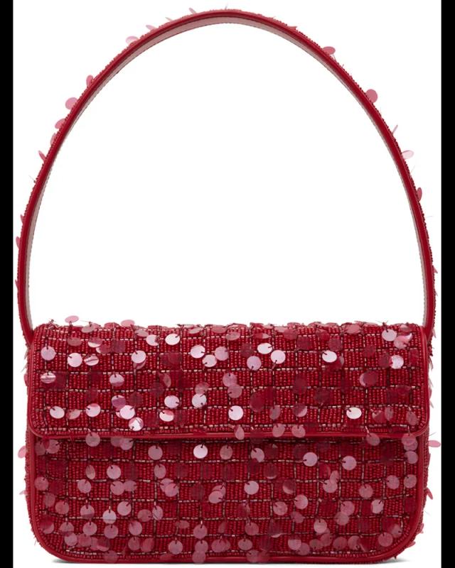 Staud red bag hotsell