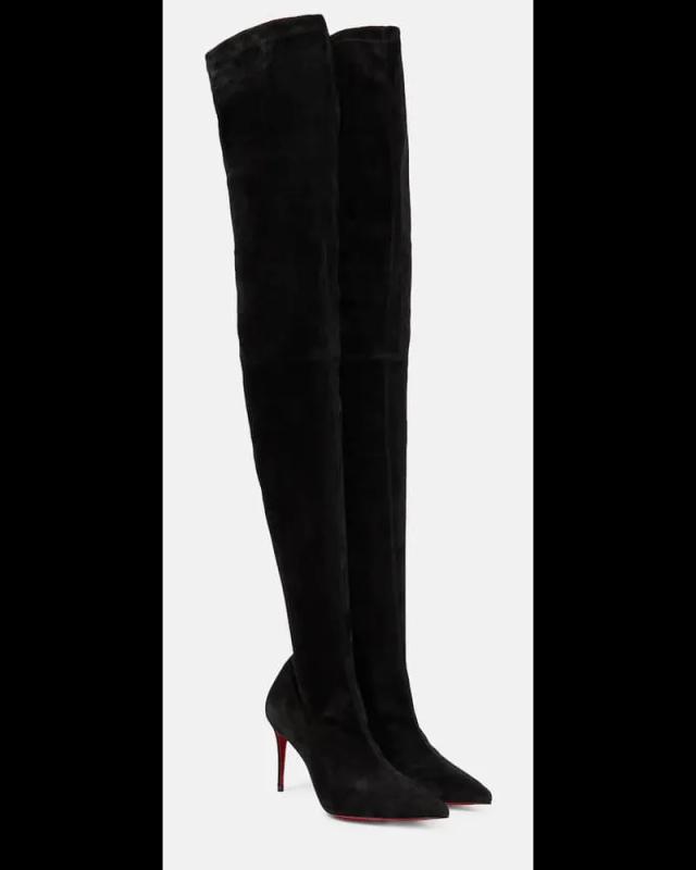 Christian louboutin overknees hot sale