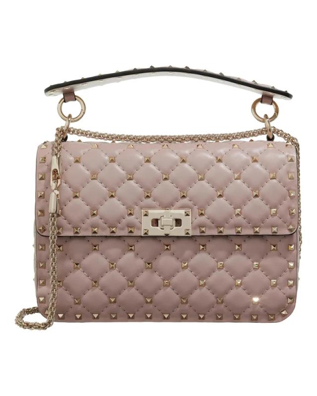 Valentino garavani rockstud medium leather shoulder bag sale
