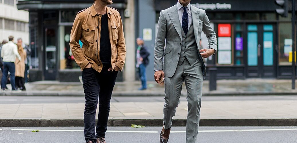 2 well dressed men