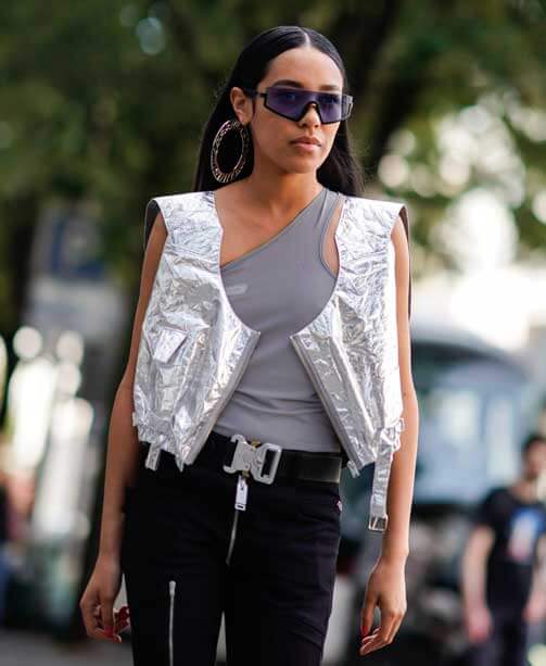 Die Metallic-Jacke - das Must-have im Jahr 2019