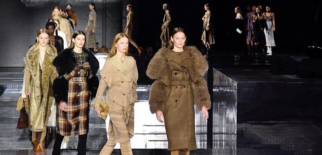Burberry Runway London Fashion Week