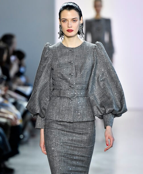 NYFW Badgley Mischka Look