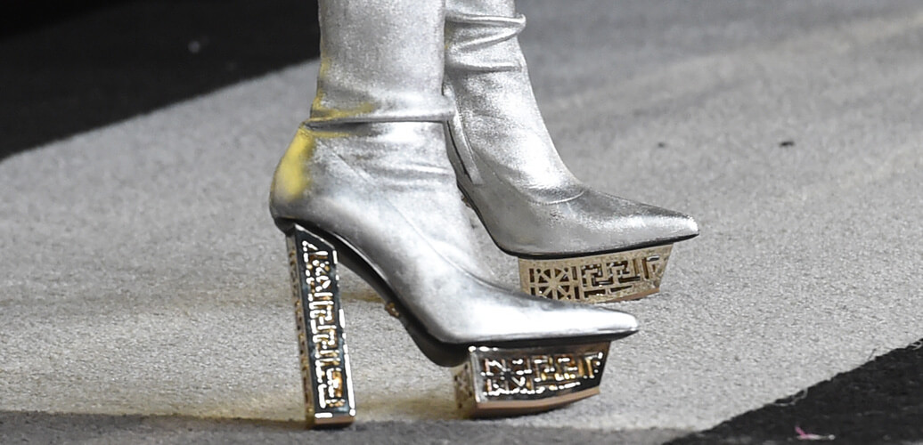 Versace Platform Stiefel