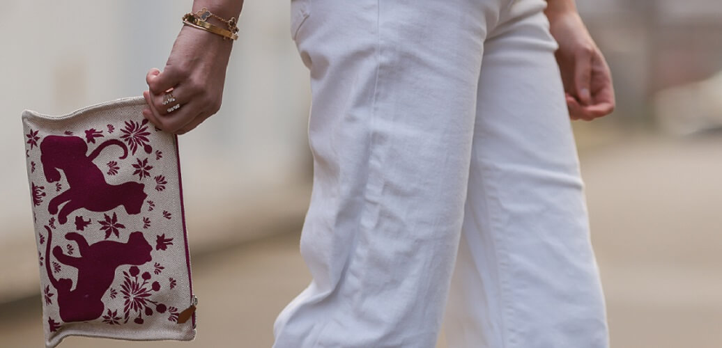 Streetstyle mit weisser Jeans