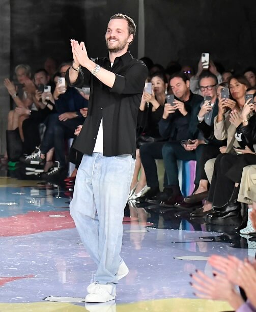 Designer Mathieu Blazy on Bottega Veneta Runway