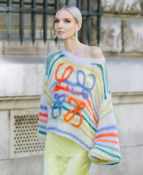 Modetrend 2024: Off-Shoulder-Pullover