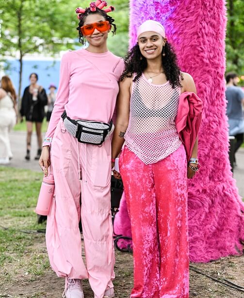 Festival-Outfits im Techno-Style